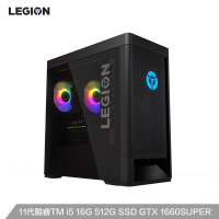 联想(Lenovo)拯救者刃7000K 2021款 十一代酷睿 i5 UIY吃鸡电竞游戏设计台式电脑主机(I5-11400F 16G 512GB GTX1660Super 6G w
