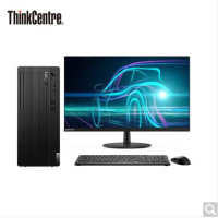 联想(Lenovo)ThinkCentre E700+21.5英寸显示器台式整机 I3-13100 8G 512G W11 官方标配