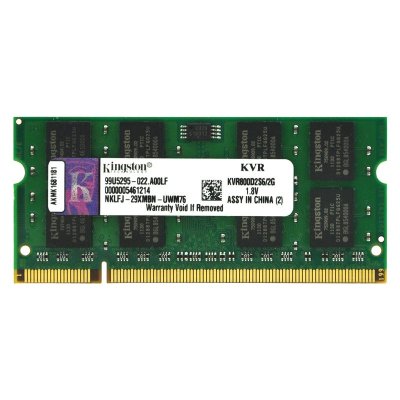 金士顿(Kingston) 2G DDR2 800 笔记本内存条 PC2-6400