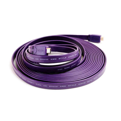 阿历克斯HDMI线A112紫色