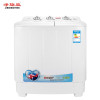 净旋风(JINGXUANFENG) XPB88-168S 8.0公斤 半自动洗衣机家用双桶双缸洗衣机 象牙白