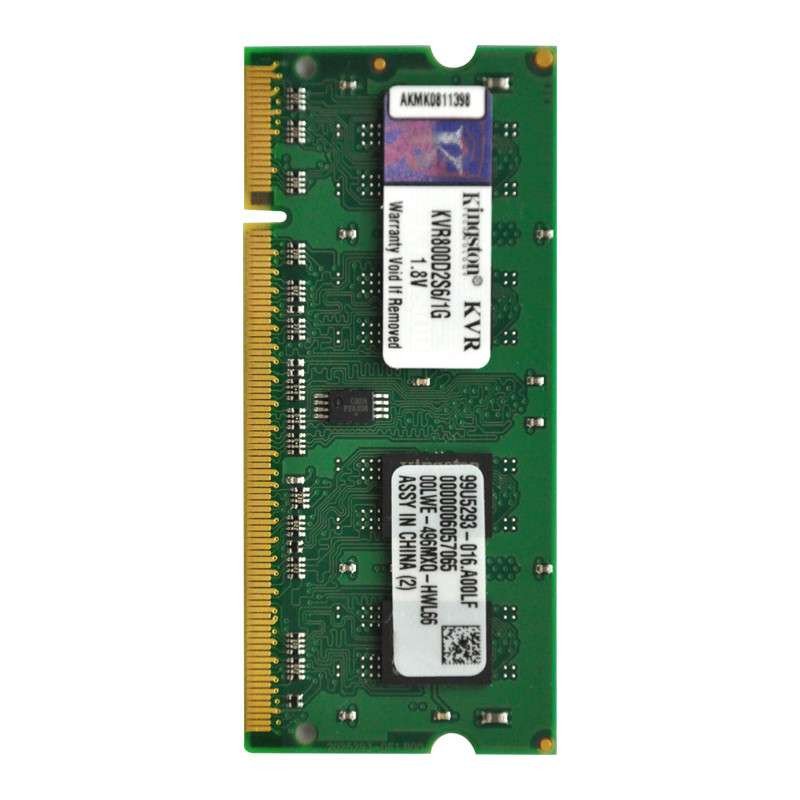 金士顿(Kingston) 2G DDR2 800 笔记本内存条 PC2-6400