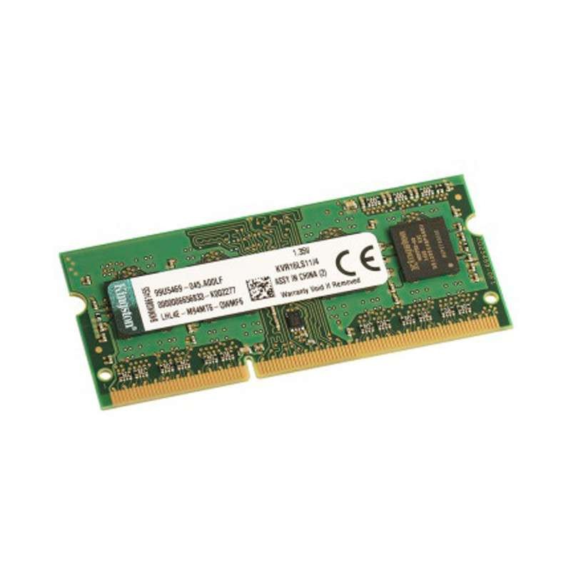 金士顿(Kingston)低电压版1.35V DDR3 1600 4GB 笔记本内存条