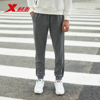 特步（Xtep）新款轻便舒适时尚潮流男子针织长裤883329359143