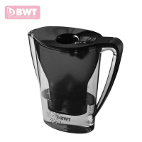 倍世（BWT)净水壶家用一壶一芯 净水器滤芯净水杯德国原装直饮黑色2.7升