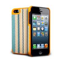 果立方(casecube)雅织适用于iPhone5/5S手机保护套手机壳 苹果5/5s保护壳外壳 激情橙