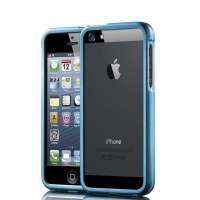果立方（casecube）凌甲适用iPhone5/5s金属边框 手机保护套手机壳苹果5/5s外壳 天蓝