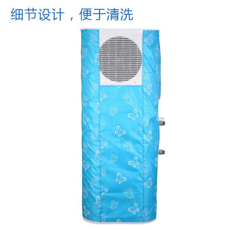 美的空气能热水器防护罩 防水防尘防虫多功能防护 优泉100升适用 蓝色图片