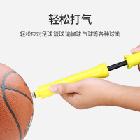 篮球打气筒排球足球带气针气球便携通用玩具皮球游泳圈充气桶泵小