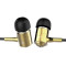 哈马（HIPPO）S3 金属重低音耳机入耳式耳塞立体声线控手机耳机 土豪金