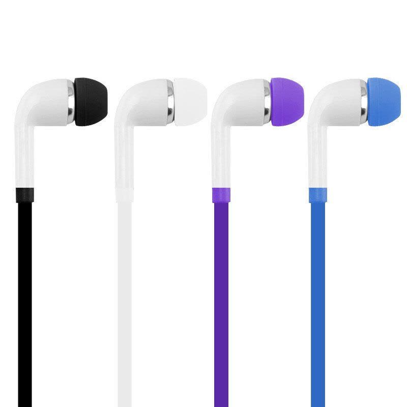 哈马(HIPPO) T11 入耳式耳塞 线控有线耳机 立体声音乐 带麦克风话筒（紫色）图片