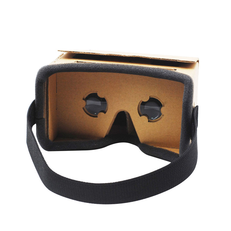 哈马 vr眼镜纸盒版 VR虚拟现实眼镜 3D智能眼镜纸盒 手工体验版