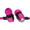 哈马 HS550 线控有线耳机 入耳式耳塞 立体声音乐耳麦 带麦克风话筒 粉色