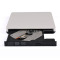 STW 外置USB3.0 DVD光驱笔记本台式机通用 移动USB光驱CD刻录机外接光驱 银色