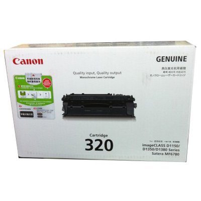 佳能(Canon) CRG 320 Cartridge硒鼓 BK黑色 D1150 D1380