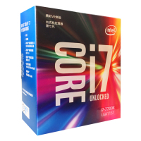 预定 英特尔（Intel）酷睿四核I7-7700k 盒装CPU处理器