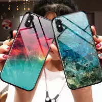 圣幻 苹果XR手机壳iPhoneXS Max保护套iPhonex轻薄玻璃苹果iphone6s/7/8plus防摔网红壳