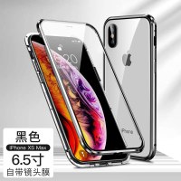 圣幻 自带镜头圈保护苹果iphoneXR手机壳Xsmax双面玻璃全包防摔XR/Xsmax潮牌XS透明高档女款男限量版