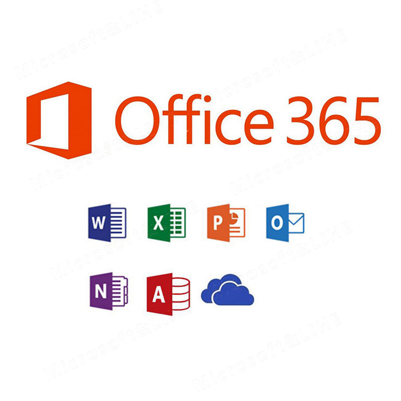 微软原装正版Microsoft 商业应用版(原Office 365 商业版)1年5台设备订阅