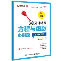 9年级数学(附参考答案)/30分钟精练方程与函数必刷题 史彦秋 著 文教 文轩网