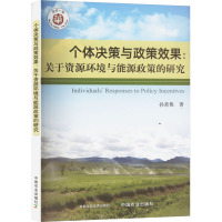 个体决策与政策效果:关于资源环境与能源政策的研究 孙善侠 著 经管、励志 文轩网