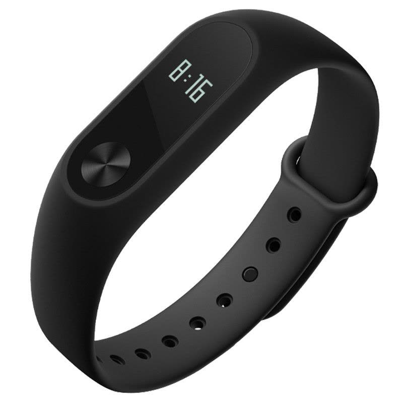 小米手环2 小米智能手环2代 来电显示短信提醒 时间显示运动记步睡眠心率 小米二代手环+绿色腕带图片