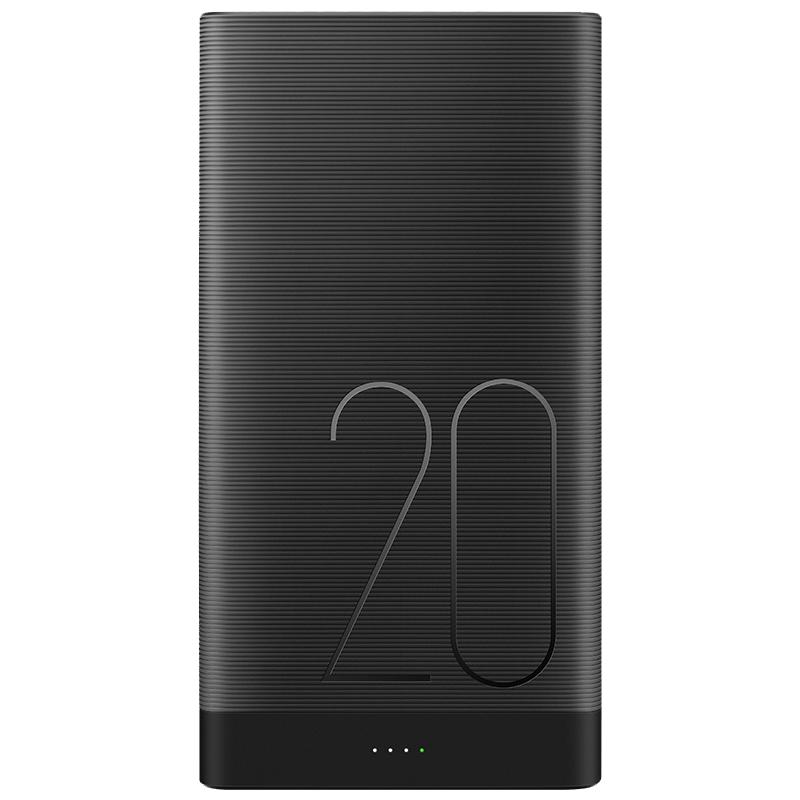 华为原装20000毫安移动电源 AP20Q充电宝9V2A快充 mate9/8/P10/P9手机平板通用充电器 黑色