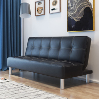 择木宜居 皮艺多功能折叠沙发 简约休闲沙发床 大号规格175cm