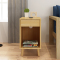 择木宜居 床头柜 简约现代床头柜 实木脚 简易储物柜 卧室收纳小柜子