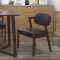 择木宜居 简约现代实木靠背餐椅餐厅休闲椅家用北欧创意椅子凳子