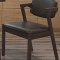 择木宜居 简约现代实木靠背餐椅餐厅休闲椅家用北欧创意椅子凳子