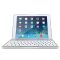 爱酷多(ikodoo)ipad air2 金属夜光无线蓝牙键盘 带保护壳 iPad 6保护套 银色