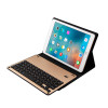 爱酷多(ikodoo) 苹果iPad air2无线蓝牙键盘 iPad6 平板9.7英寸保护套 纤薄钻石纹皮套(土豪金）
