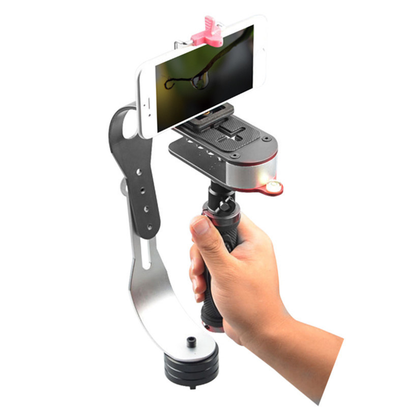 爱酷多(ikodoo) 手持稳定仪GoPro摄像支架 单反微单数码手机自拍稳定器 摄影DV数码单反新款手持稳定器（黑色）