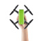 大疆创新DJI 晓SPARK掌上迷你可折叠碳纤维高清四轴航拍飞行器 自拍无线遥控无人机 套装(新芽绿)1480mAh