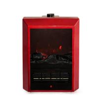 JASUN 佳星 欧式壁炉 取暖器 F3 红色 钢化玻璃暖 智能恒温 防倾倒 仿真火焰