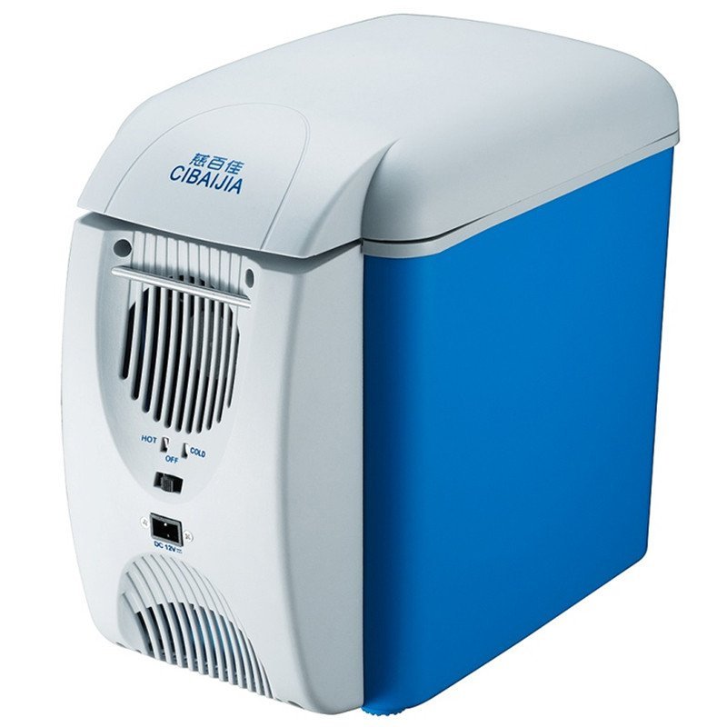 CIBAIJIA慈百佳 7.5L车载冰箱 车载加热箱 冷暖箱 小型冰箱 迷你冰箱 CBJ-700B （家用车载两用款）