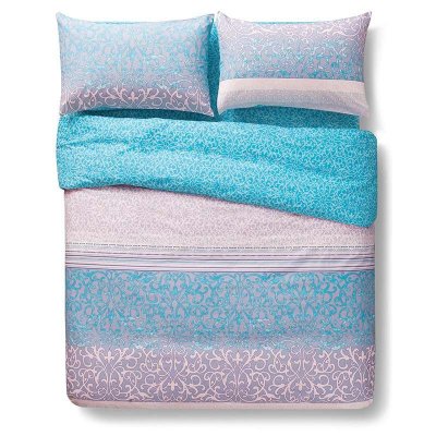 [新款]安睡宝 全棉韩版床单被套4件套特价 静时光