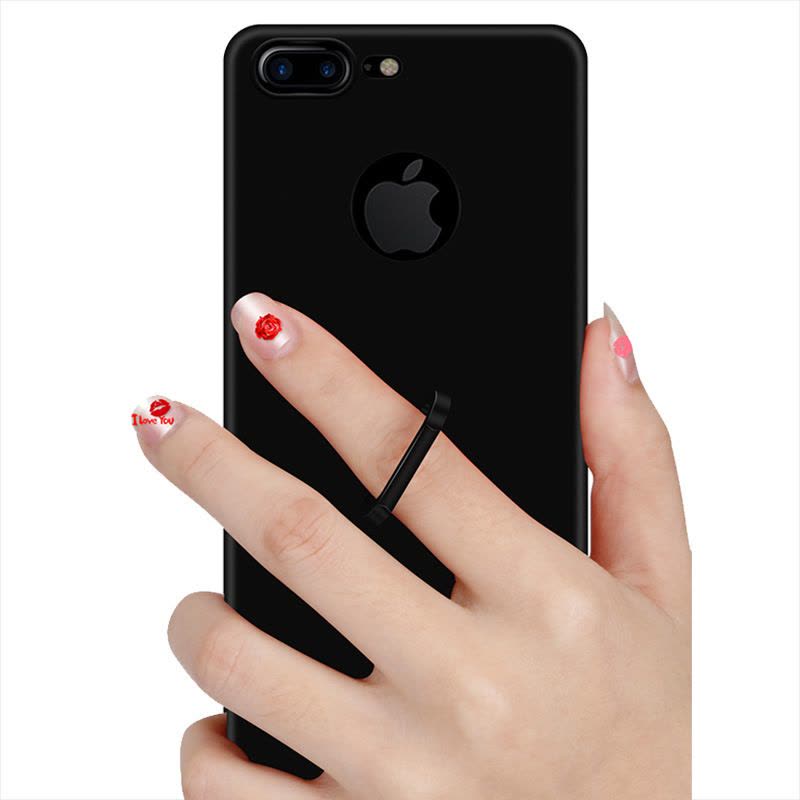 VIPin 苹果iphone8/8plus/苹果7/7 plus/6/6plus手机壳指环支架设计超薄磨砂防摔保护套图片