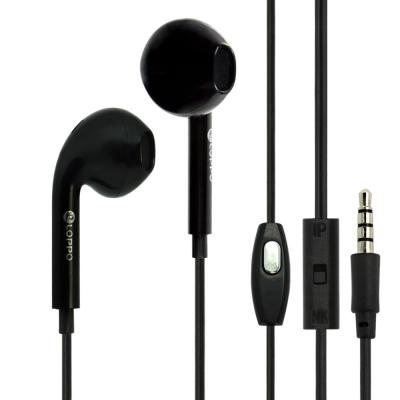 LOPPO 浪魄ADM-521(入耳式耳塞 带麦克风 来电接听电话 挂断电话)3.5mm插头手机耳机（黑色）