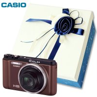 卡西欧(CASIO) EX-ZR1500(棕) 数码相机WIFI卡优惠套餐