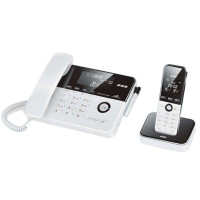 步步高（bbk）W202 数字无绳电话机 子母机 一拖一 家用办公 座机 固定电话