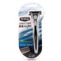 吉列(GILLETTE)舒适剃须刀舒适创4纪刀架 1刀架 1刀头 0024