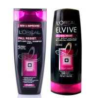 欧莱雅（LOREAL）爱莎洗护系列洗发水/护发素/发膜套装 掉发修护系列洗发水+护发素(黑色)