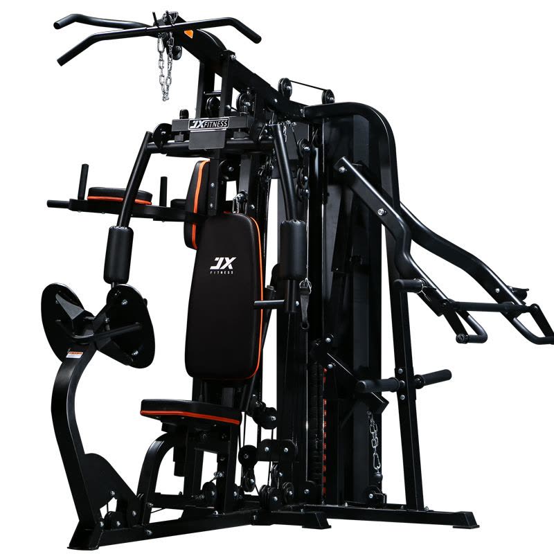 军霞JX-DS926健身房高端健身器材 大型家用运动器械三人站力量综合训练器图片