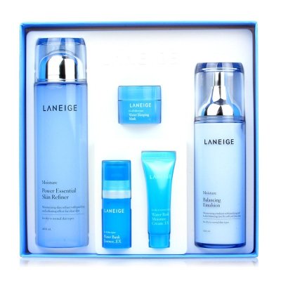 LANEIGE/兰芝水凝透润水乳护肤基础套装200ml/120ml 补水保湿 水油平衡