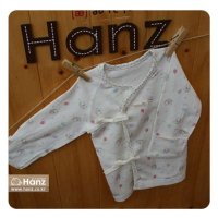 [Hanz]成品有机刺猬花纹婴儿上衣free