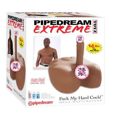 美国进口pipedream 1:1仿真阳具倒模自慰按摩棒 黑色 成人玩具 情趣用品