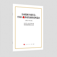 全面建成小康社会:中国人权事业发展的光辉篇章(16开)