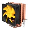 超频三(PCCOOLER) 黄海mini S83 塔式 CPU散热器 AMD INTEL 多平台双热管 8cm风扇